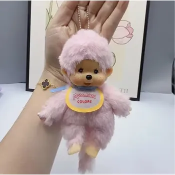 plyšák Panenka Monchhichi (mix barev) MONČIČÁK Barva: světle růžová