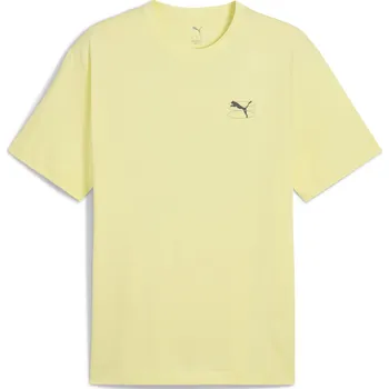 Pánské tričko Pánské triko PUMA GRAPHIC GRID TEE 68803935 GOLD MOON S