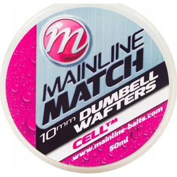 Boilies Činka Wafters Mainline Match 10mm White Cell