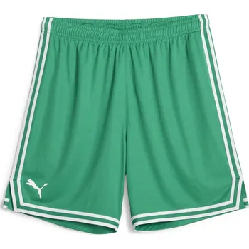 Pánské kraťasy Pánské kraťasy PUMA HOOPS TEAM GAME SHORT 67662906 PEPPER GREEN XXL