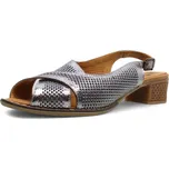 IBERIUS DÁMSKÉ SANDÁLY MAGO 066-33 STŘÍBRNÁ Barva: STŘÍBRNÁ, Velikost: 40