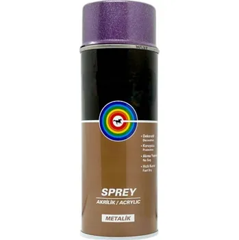 Barva ve spreji Barva dekorativní metalický efekt ve spreji 400ML Fialová