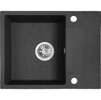 Granitový dřez Jednokomorový dřez Kuchinox RAB granit černý