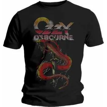 Pánské tričko Merch Ozzy Osbourne: Tričko Vintage Snake L