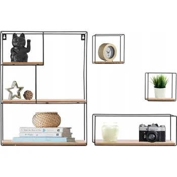 police Police MDF Tutumi 50 x 10 cm černá