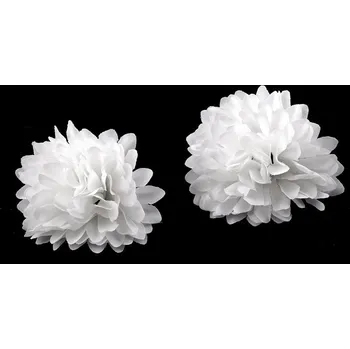 umělá květina Umělý květ chryzantéma Ø5 cm Varianta: 1 bílá, Balení: 10 ks