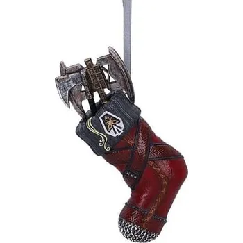 Vánoční dekorace Nemesis Now Vánoční ozdoba Pán prstenů - Gimli