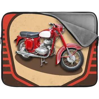 pouzdro na notebook Sablio Obal na notebook Jawa panelka Vintage - 17"