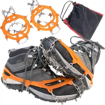 nesmeky Protiskluzové nesmeky boty s potahem na řetězy s hroty velikost 39-45