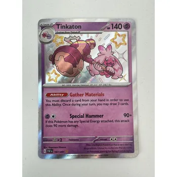 Karetní hra Pokémon PAF 167/091 Tinkaton - Paldean Fates