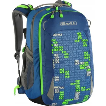 Dětský batoh Školní batoh Boll s více přihrádkami modrý 24 l