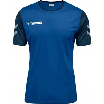 Chlapecké tričko Hummel dětské tričko modré polyester velikost 176