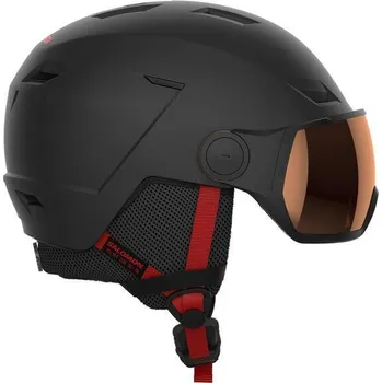 Lyžařská helma Salomon PIONEER LT VISOR RTL Bk/Un TO/ Velikost: M