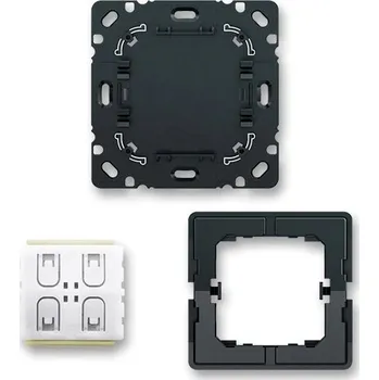 Elektrická vidlice ABB Sada 2CKA006710A0052 Smart switch ABB-free@home®, sada pro kompletaci 55x55 mm v designech Zoni®, Levit®(M) 2CKA006710A0052