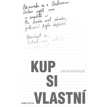 Poezie Kup si vlastní (Jan Rosenthaler, 2021)