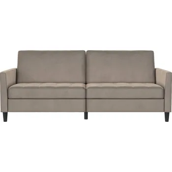 Pohovka Béžová sametová pohovka 207 cm Presley – Støraa ID_1659482