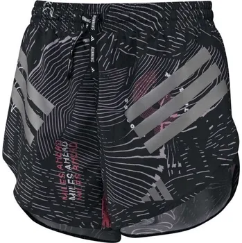 Dámské tričko Dámské běžecké trenýrky adidas BREAK THE NORM SHORT W XS4" Černá, Mix, Stříbrná