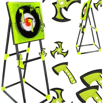 Sekera Sada silikonových šipek šipky sekera hvězda příslušenství stojan XXL