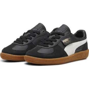 Chlapecké tenisky Dětské boty PUMA PALERMO LTH JR 39727503 PUMA BLACK/FEATHER GRAY/GUM 37