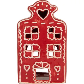 Clayre & Eef - Dekorativní domeček na čajovou svíčku 6CE2336