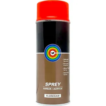 Barva ve spreji Akrylový Fluorescenční Sprej Červený Neon 400ML