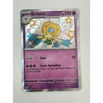 Sběratelská karetní hra Pokémon PAF 156/091 Drifblim - Paldean Fates