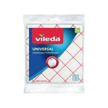 Utěrka Utěrka, 34x36 cm, 3 ks, VILEDA "Universal", bílo-červená,rychlé dodání
