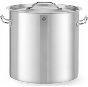 Hrnec VELKÝ GASTRONOMICKÝ HRNEC S POKLICÍ OCELOVÝ NA POLÉVKU GULÁŠ 25L HENDI