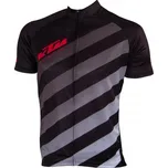 Cyklistický dres KTM FACTORY CHARACTER LTD černá/šedá/červená Velikost: M