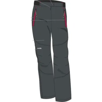 Dámské kalhoty Dámské trekingové kalhoty High Colorado X-Treme Adrenalin šedá Velikost: XL