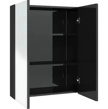 Koupelnový nábytek Toaletní Stolek černý 53 x 69 x 75 cm