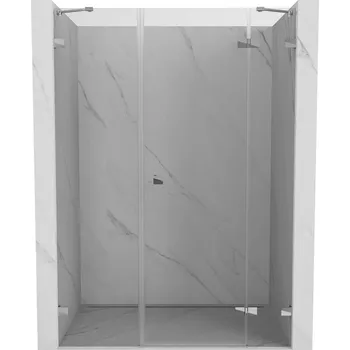 Sprchové dveře Mexen Lunar sprchové dveře otočné pravé 160 cm, transparentní, chrom - 834S-160-050-01-00-P Sprchové dveře