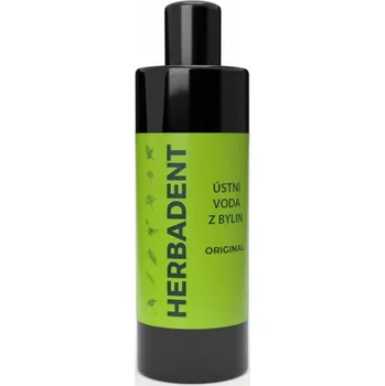Ústní voda Herbai HERBADENT ORIGINAL Ústní voda z bylin 400 ml Bylinná ústní voda 400ml pro péči o dásně a ústní dutinu