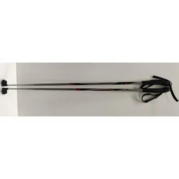 Běžecké lyžování Běžecké hole Masters červenošedé Délka: 125 cm