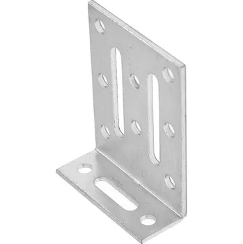 Tesařské kování Kotevní technika Úhelník stavitelný typ B 60x25x80x2,5