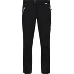 Pánské trekové kalhoty Regatta Mountain – Isoflex, voděodpudivé černá Velikost: 48