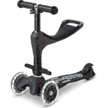 Koloběžka Mini Micro 3in1 Deluxe ECO LED černá
