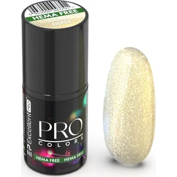 Přípravek na nehty Gel Lak Pro Colors HemaFree 57 GOLD DUST 7g