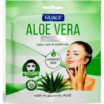 Pleťová maska 1kosmetyki Pleťová maska s aloe vera a kyselinou hyaluronovou