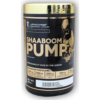 Anabolizér Kevin Levrone Shaaboom Pump 385g Varianta: citrus peach + šťavnatá tyčinka ZDARMA