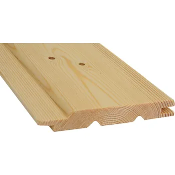 Saunové palubky Smrk A 14x96x2100 mm - Profil Softline, kvalita A | Nepálivé dřevo