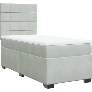 Postel Jednolůžková dřevěná postel 80x200 bílá