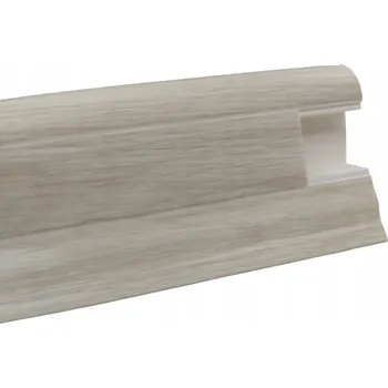 Podlahová lišta Levá koncovka Doellken PVC 5 x 2, délka 2 cm, jasan