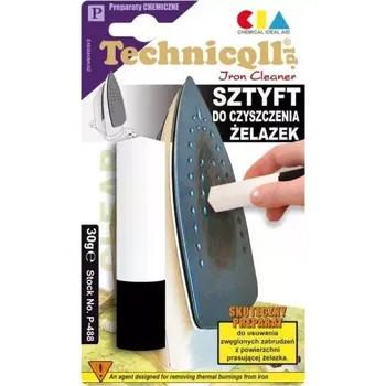 Univerzální čisticí prostředek TECHNICQLL IRON CLEANER - Tyčinka proti vodnímu kameni na žehličky 30g