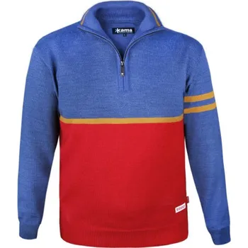 Pánský svetr KAMA 4072 Nadační fond Horské služby ČR - RESCUE 127 denim S