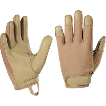 Rukavice Rukavice taktické M-Tac Police Gloves - béžové, S