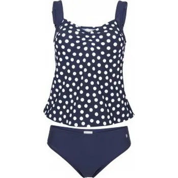Dámské plavky Dámské dvoudílné plavky - bikiny tankini York Dots 3-L, C-Cup Velikost: 42C