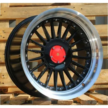 Alu kolo Alu kola Racing Line 7307F, 17x8 5x120 ET20, šedivá + leštěný límec
