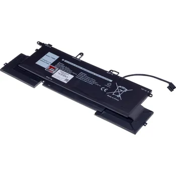 Počítač Baterie T6 Power pro Dell Latitude 9410 2in1, Li-Poly, 11,4 V, 6842 mAh (78 Wh), černá