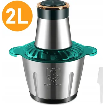 Kuchyňský mlýnek ELEKTRICKÝ MLÝNEK NA MASO 2L 300W 2 RYCHLOSTI NA OVOCE A ZELENINY